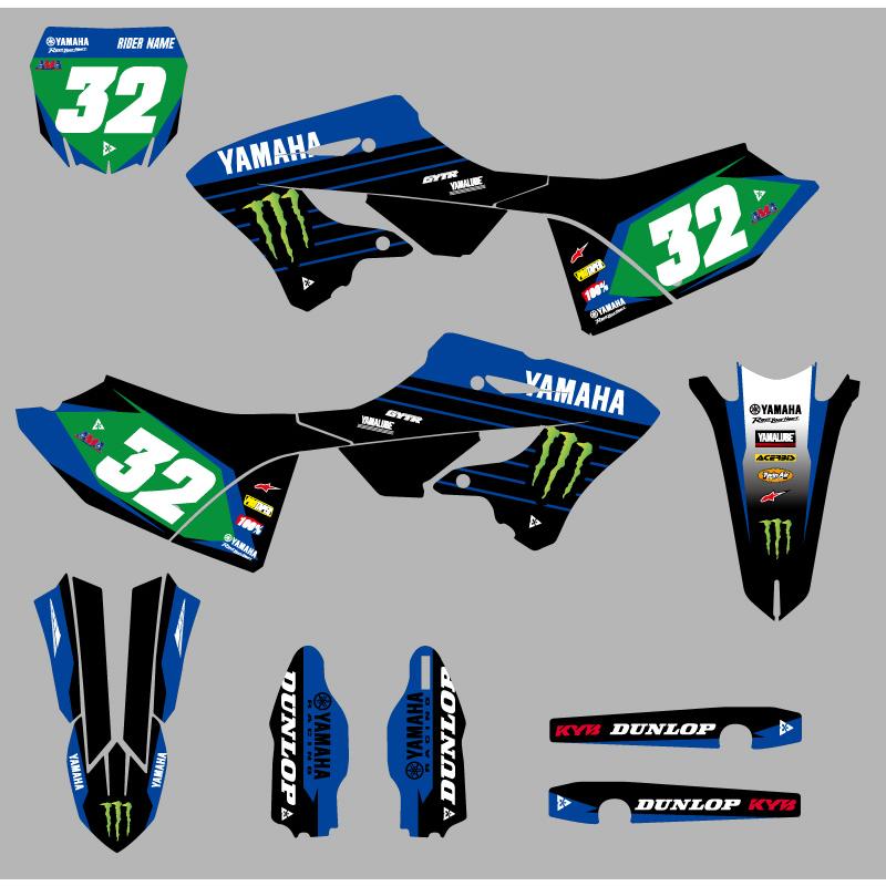 グラフィックデカール フルキット ヤマハ YZ125 YZ250 2022 2023 2024