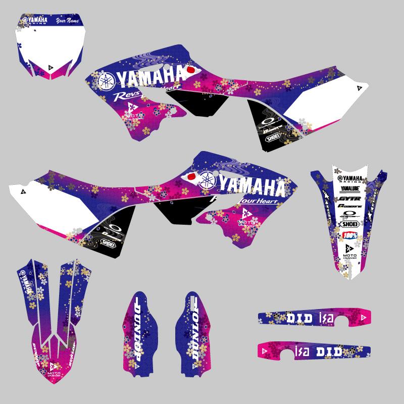グラフィックデカール フルキット ヤマハ YZ125 YZ250 2022 2023 2024