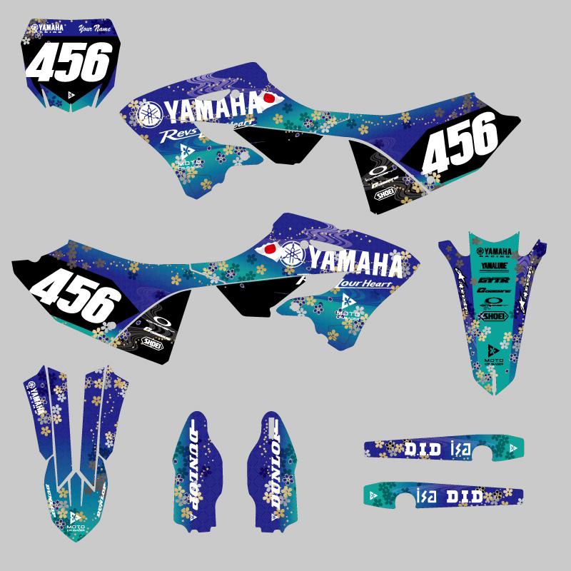 グラフィックデカール フルキット ヤマハ YZ125 YZ250 2022 2023 2024