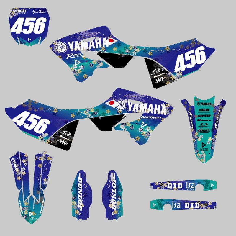 グラフィックデカール フルキット ヤマハ YZ125 YZ250 2022 2023 2024