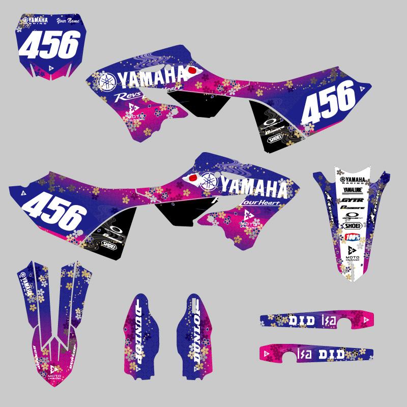 グラフィックデカール フルキット ヤマハ YZ125 YZ250 2022 2023 2024