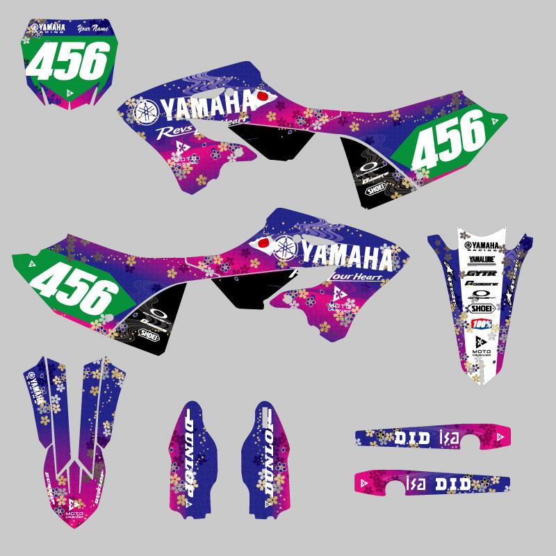 グラフィックデカール フルキット ヤマハ YZ125 YZ250 2022 2023 2024