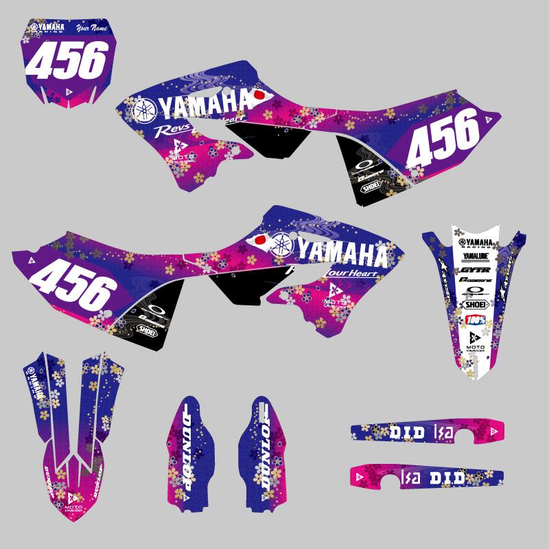 グラフィックデカール フルキット ヤマハ YZ125 YZ250 2022 2023 2024