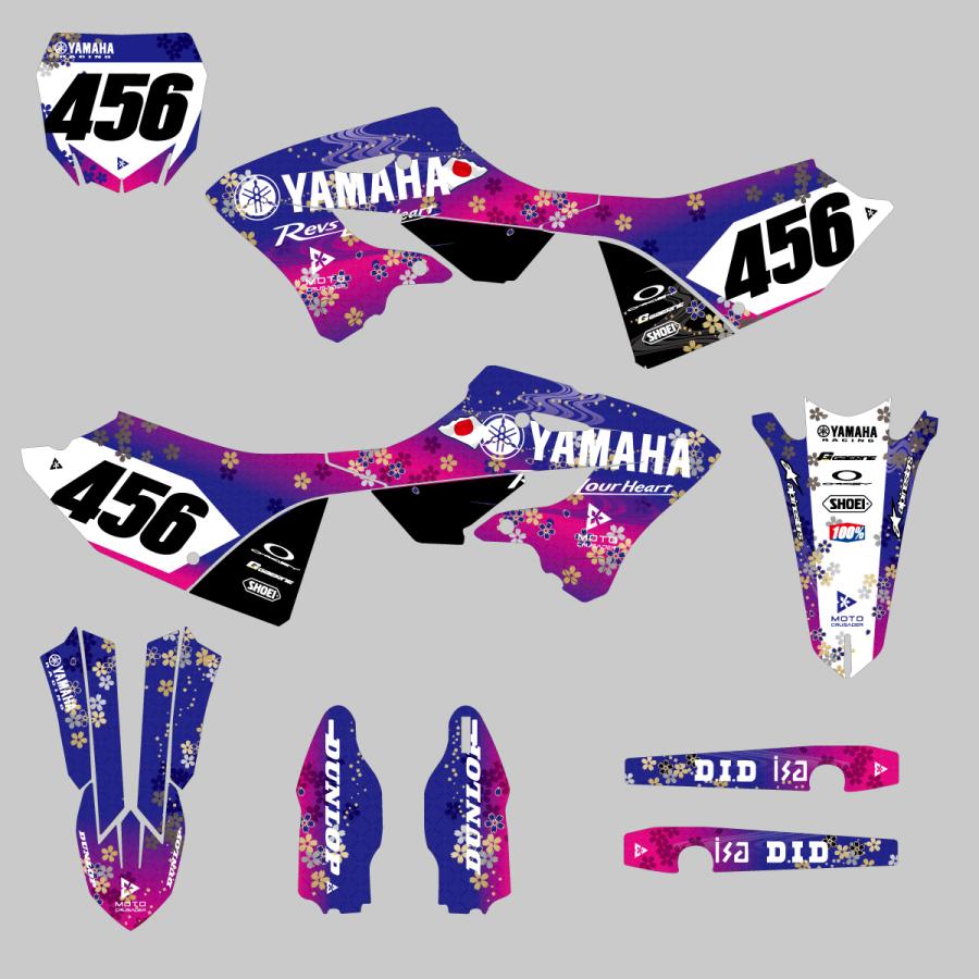 グラフィックデカール フルキット ヤマハ YZ125 YZ250 2022 2023 2024