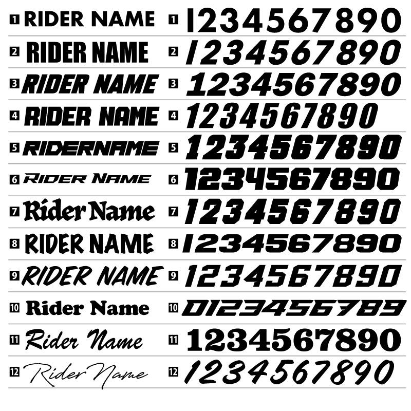 グラフィックデカール フルキット セミオーダー ヤマハ TTR125'08-'26