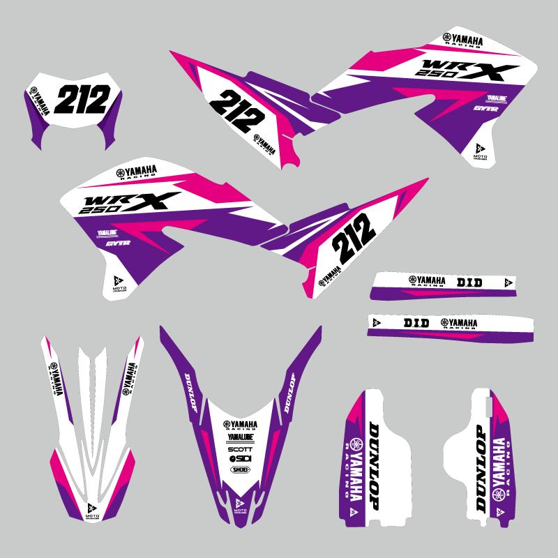 セミオーダー グラフィックデカール フルキット ヤマハ WR250X WR250R