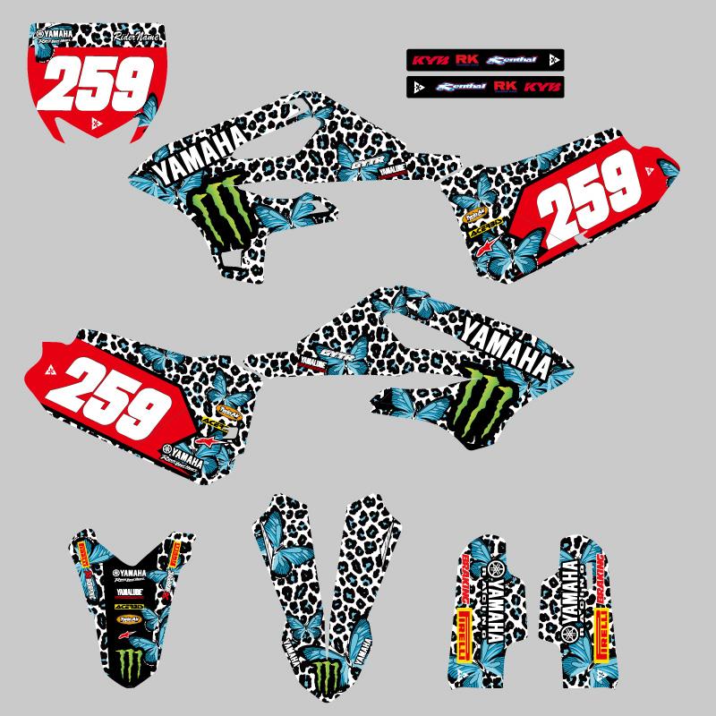 セミオーダー グラフィックデカール フルキット ヤマハ YZ85 2022 2023