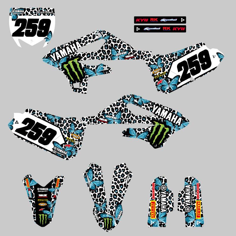 セミオーダー グラフィックデカール フルキット ヤマハ YZ85 2022 2023