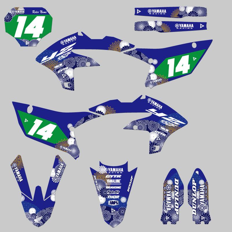 セミオーダー グラフィックデカール フルキット ヤマハ YZ450F 2023