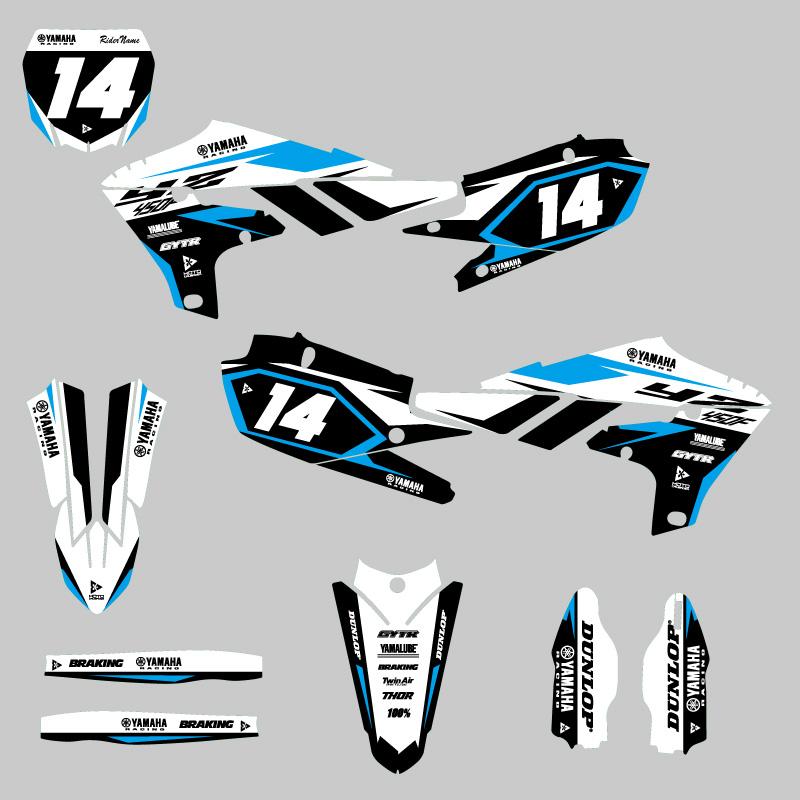 セミオーダー グラフィックデカール フルキット YAMAHA YZ450F'18-'22