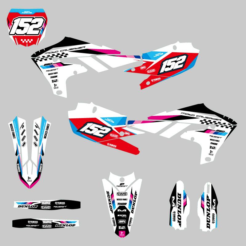 セミオーダー グラフィックデカール フルキット YAMAHA YZ450F'18-'22