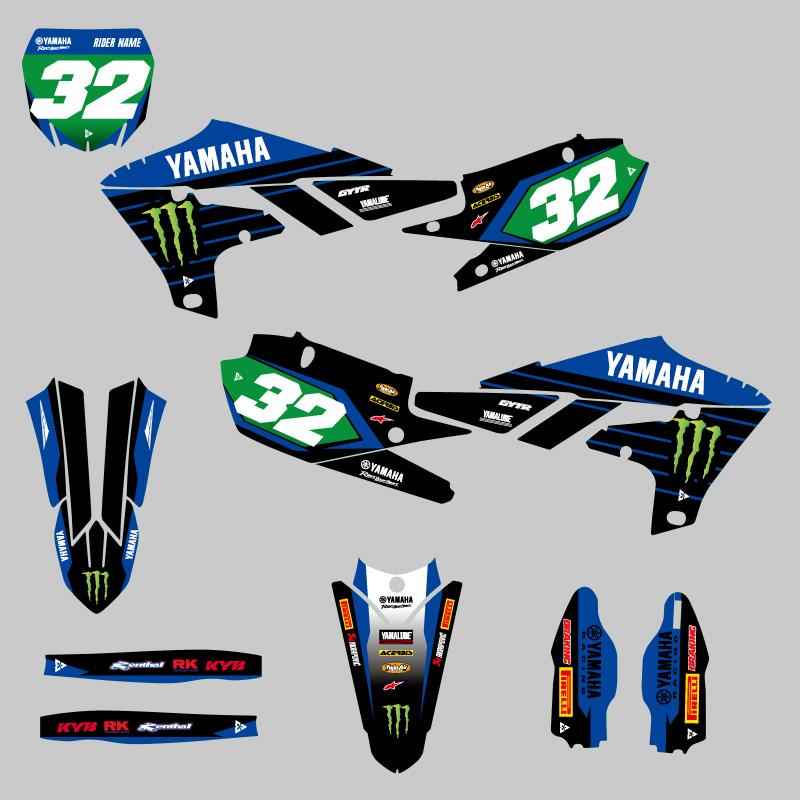 セミオーダー グラフィックデカール フルキット YAMAHA YZ450F'18-'22