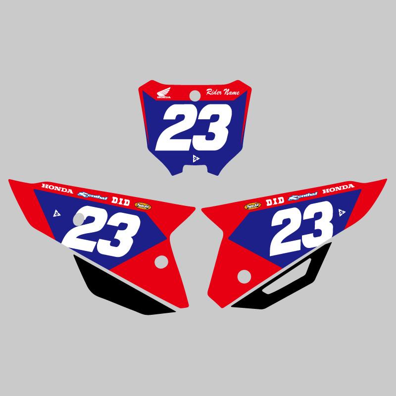 セミオーダー ホンダ CRF250R 2022-2024 CRF450R2021-2024 ゼッケン