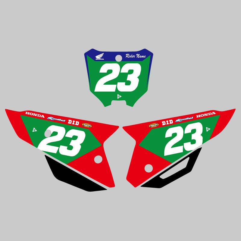 セミオーダー ホンダ CRF250R 2022-2024 CRF450R2021-2024 ゼッケン