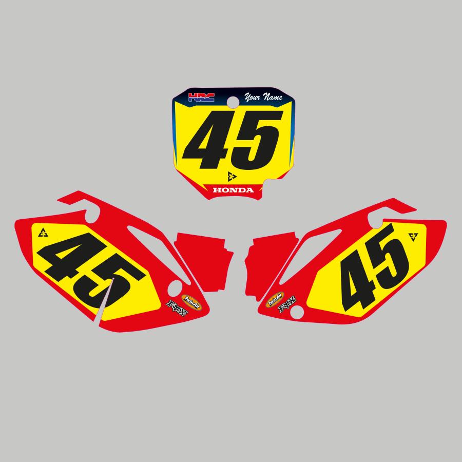 激レア‼️超希少‼️中央即応集団CRF肩章 セミオーダー ホンダ CRF150R '07-'21 ゼッケンデカールセット : Moto