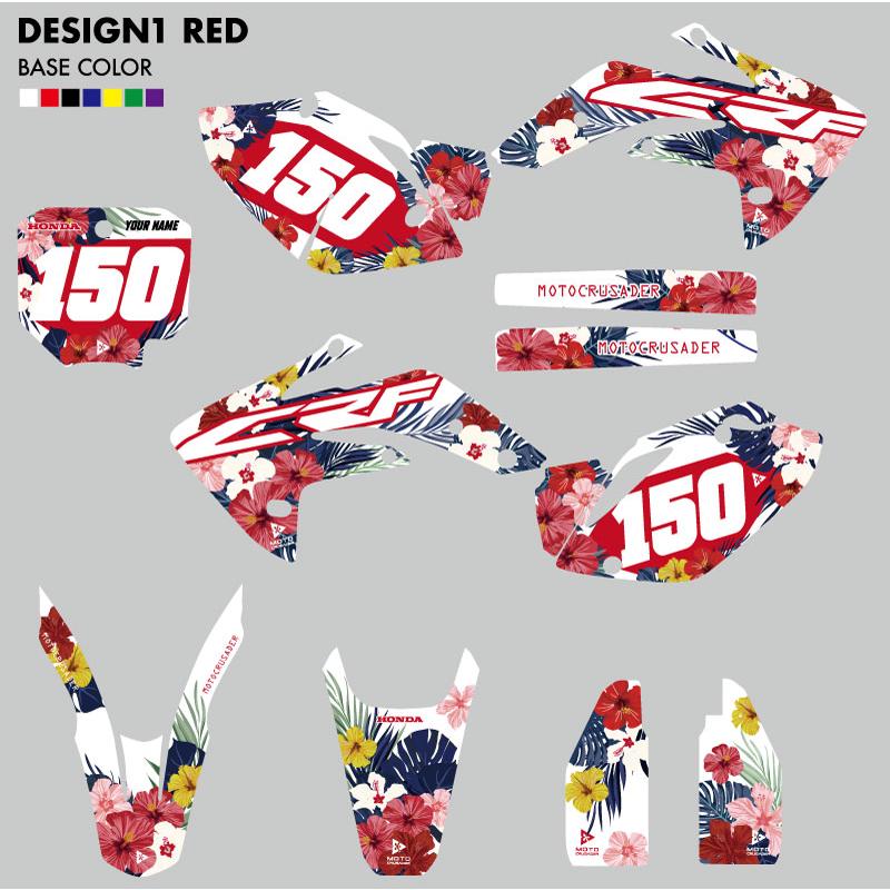 セミオーダー グラフィックデカール フルキット ホンダ CRF150R '07