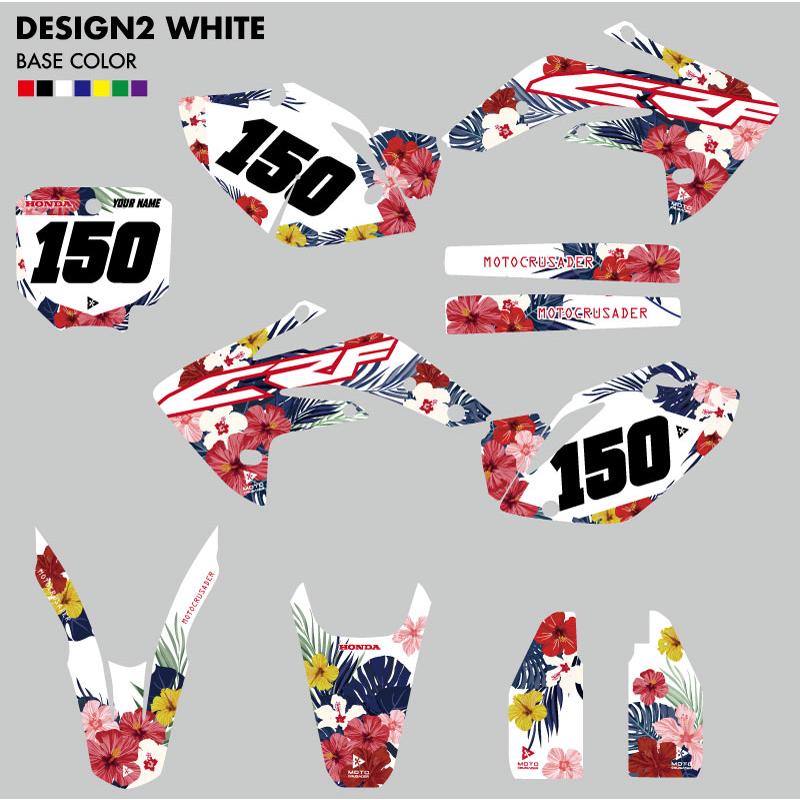 さわえオーダーページ セミオーダー グラフィックデカール フルキット ホンダ CRF150R '07