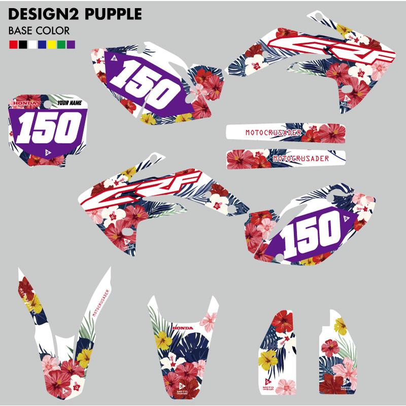 セミオーダー グラフィックデカール フルキット ホンダ CRF150R '07
