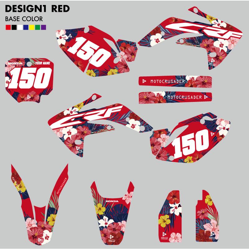 セミオーダー グラフィックデカール フルキット ホンダ CRF150R '07