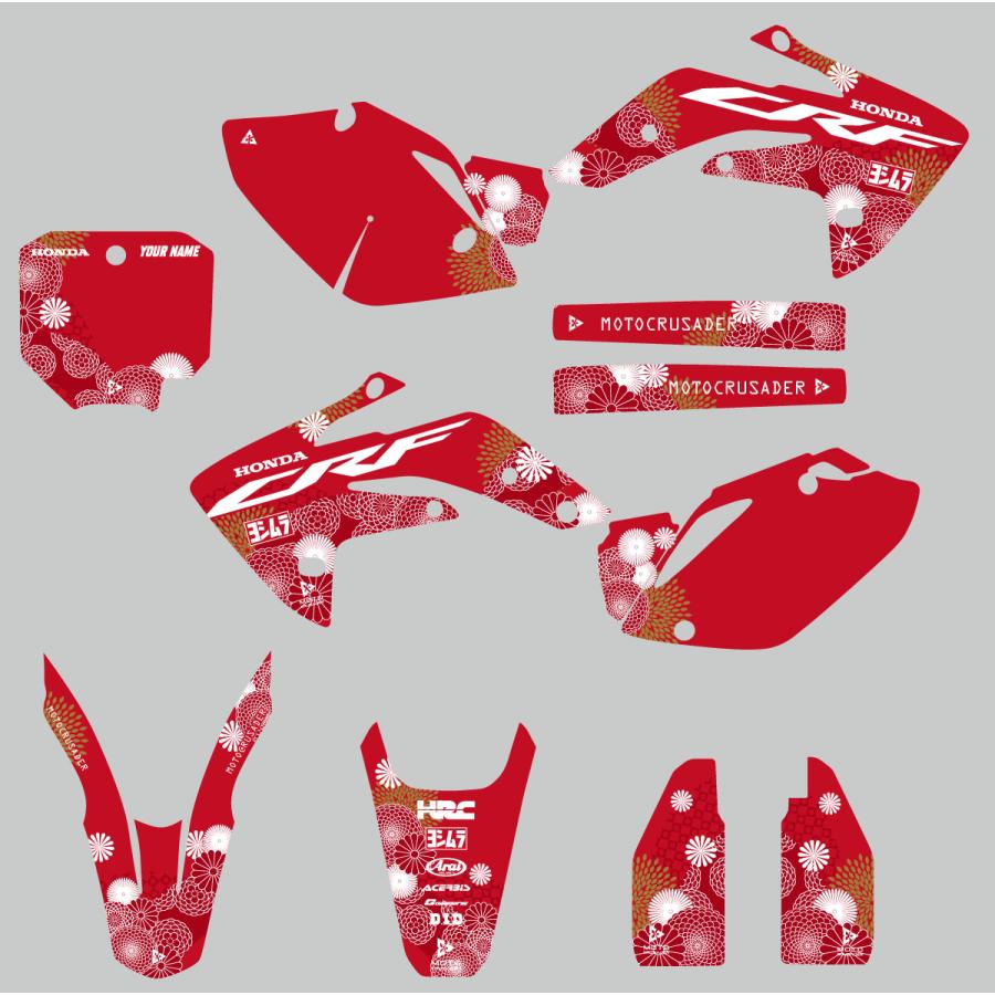 セミオーダー グラフィックデカール フルキット ホンダ CRF150R '07