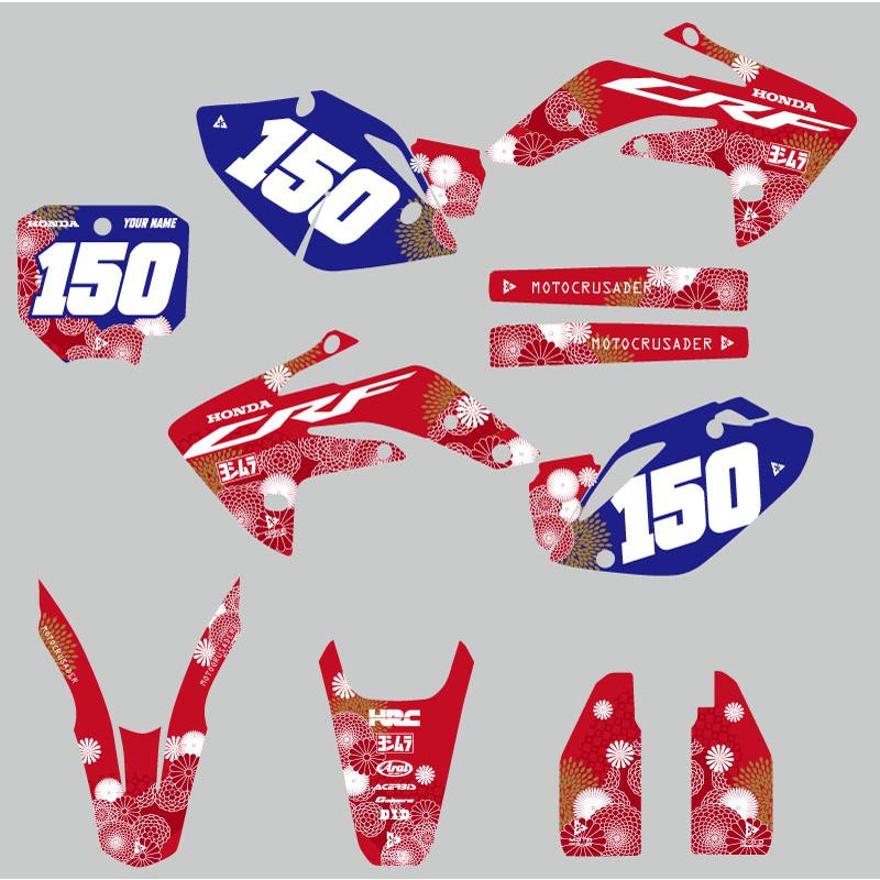セミオーダー グラフィックデカール フルキット ホンダ CRF150R '07