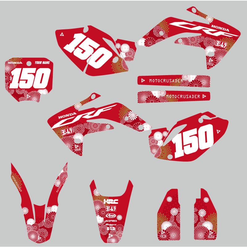 セミオーダー グラフィックデカール フルキット ホンダ CRF150R '07