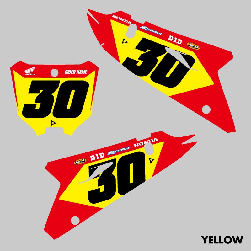 セミオーダー ホンダ CR125R CR250R '02-'07 ポリスポーツリスタイル