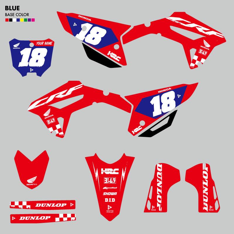 セミオーダー グラフィックデカール フルキット ホンダ CRF250R'22-'24