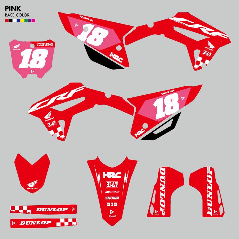セミオーダー グラフィックデカール フルキット ホンダ CRF250R'22-'24