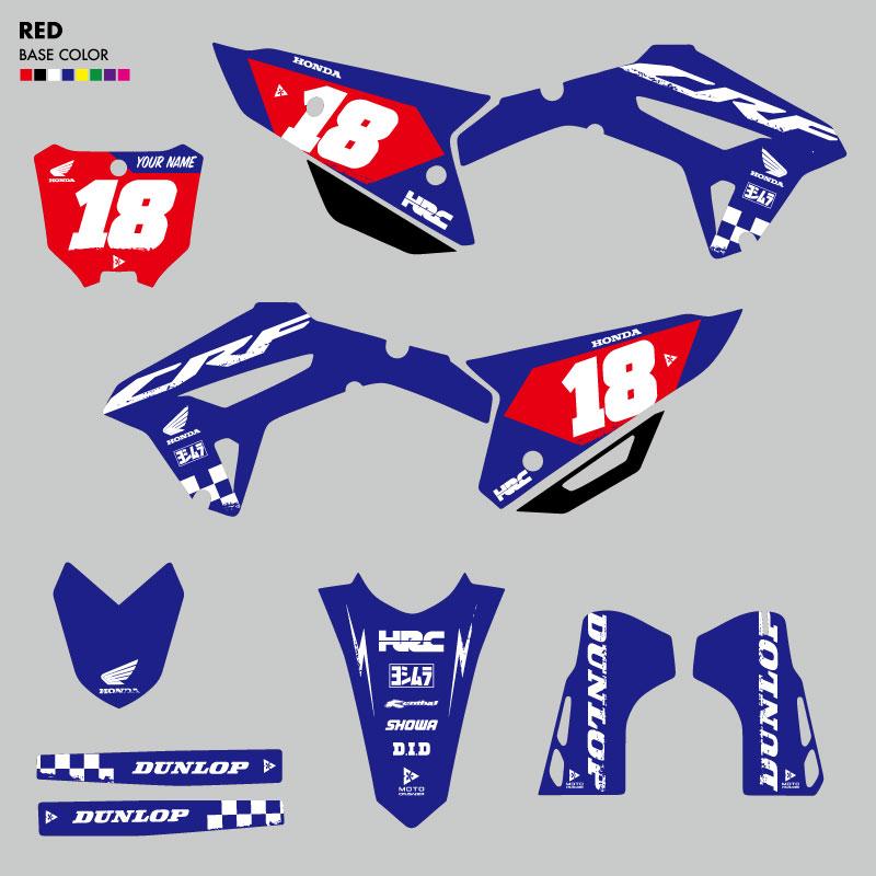 セミオーダー グラフィックデカール フルキット ホンダ CRF250R