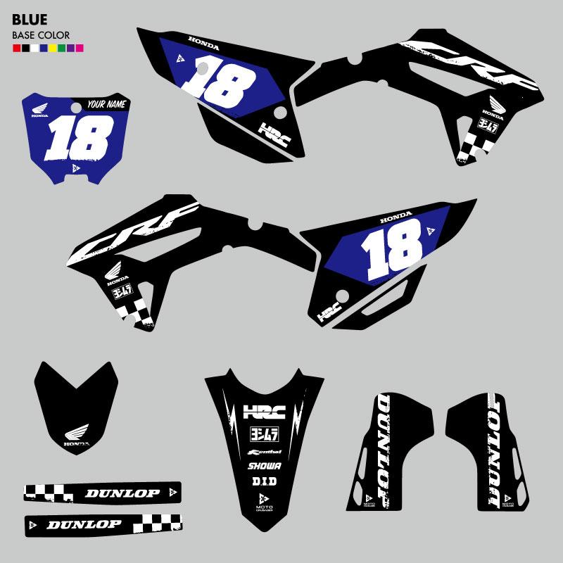 セミオーダー グラフィックデカール フルキット ホンダ CRF250R'22-'24