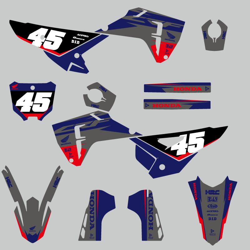 セミオーダー グラフィックデカール フルキット ホンダ CRF250R
