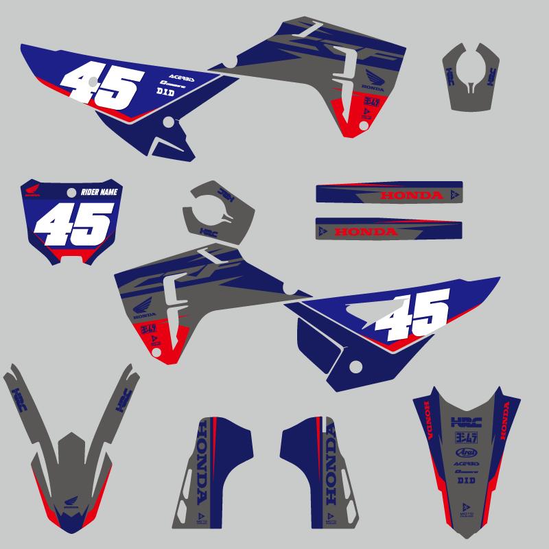 セミオーダー グラフィックデカール フルキット ホンダ CRF250R 