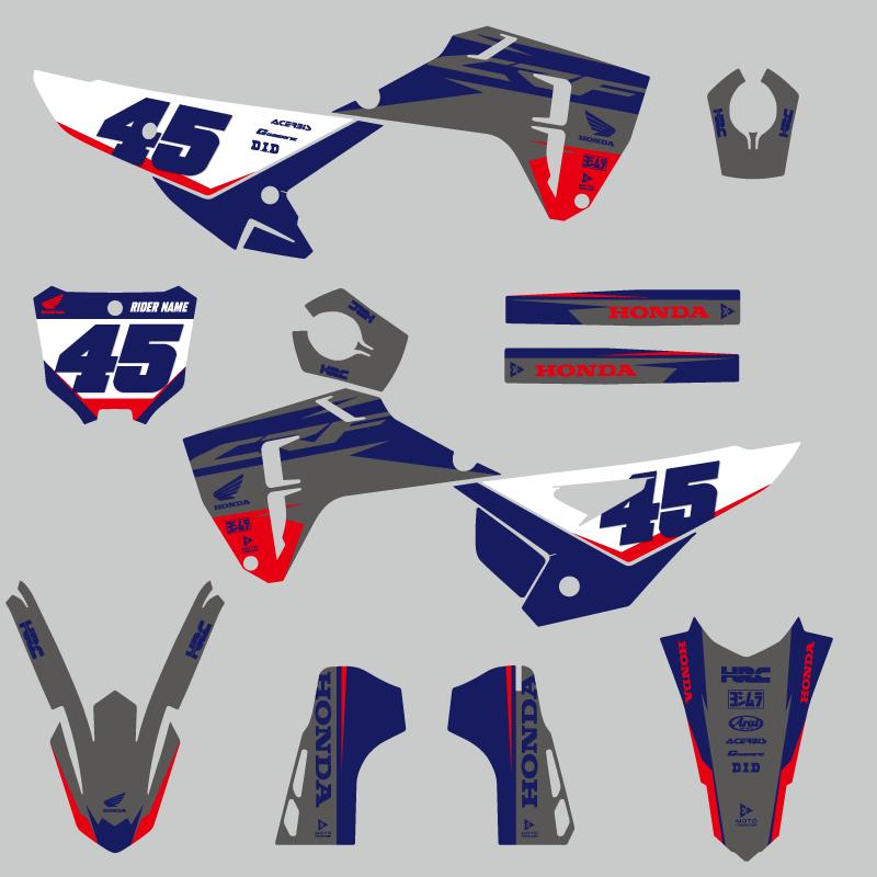 セミオーダー グラフィックデカール フルキット ホンダ CRF250R