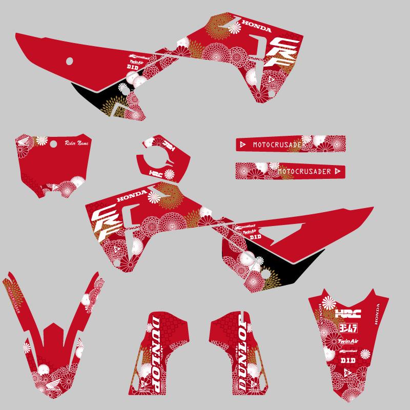 セミオーダー グラフィックデカール フルキット ホンダ CRF250R