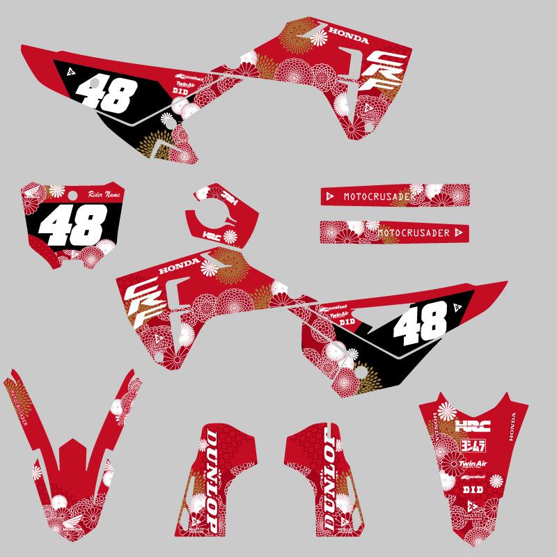 セミオーダー グラフィックデカール フルキット ホンダ CRF250R