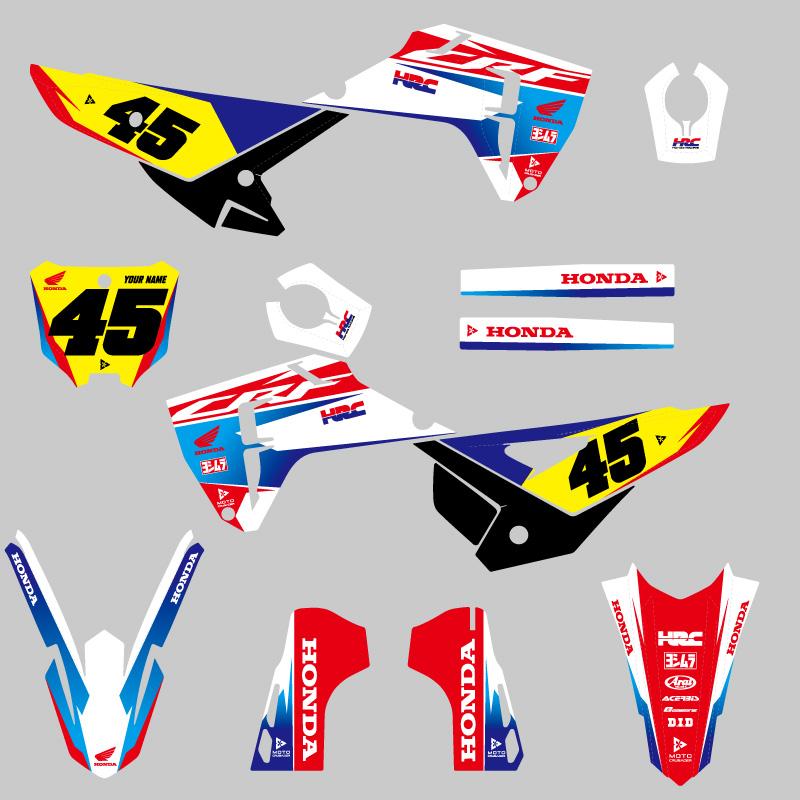 セミオーダー グラフィックデカール フルキット ホンダ CRF250R