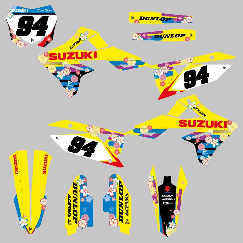 セミオーダー グラフィックデカール フルキット スズキ RM-Z250'19-'24