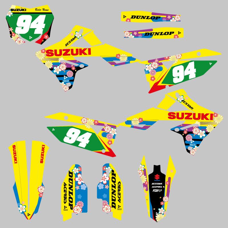 セミオーダー グラフィックデカール フルキット スズキ RM-Z250'19-'24