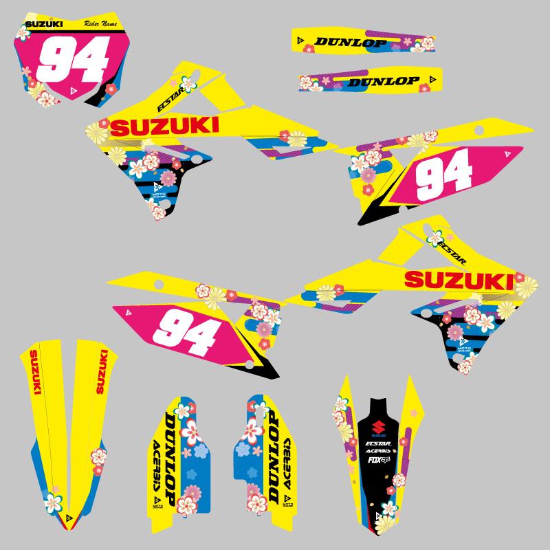 セミオーダー グラフィックデカール フルキット スズキ RM-Z250'19-'24