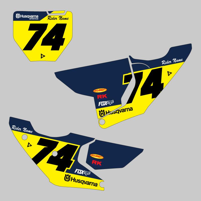 セミオーダー ハスクバーナ TE FE '24-'25TC FC '23-'24 ゼッケン