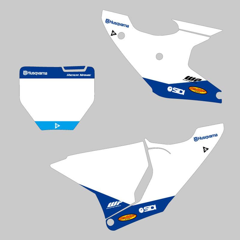 グラフィックデカール ゼッケンセット ハスクバーナ TC FC '25-'26