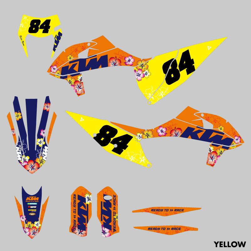 セミオーダー グラフィックデカール フルキット KTM EXC'20-'23 SX'19