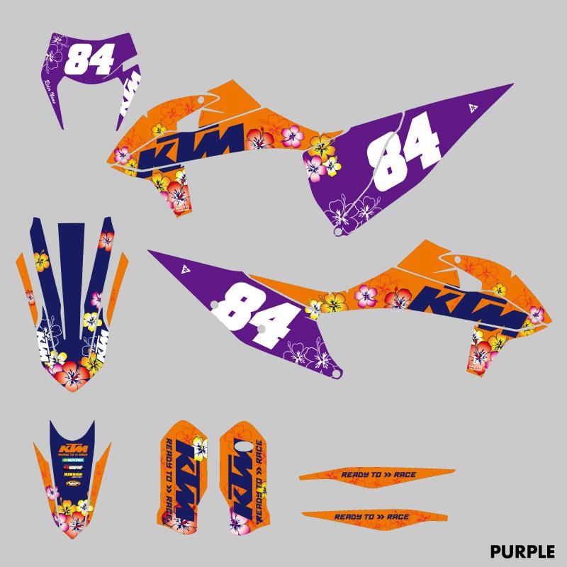 セミオーダー グラフィックデカール フルキット KTM EXC'20-'23 SX'19