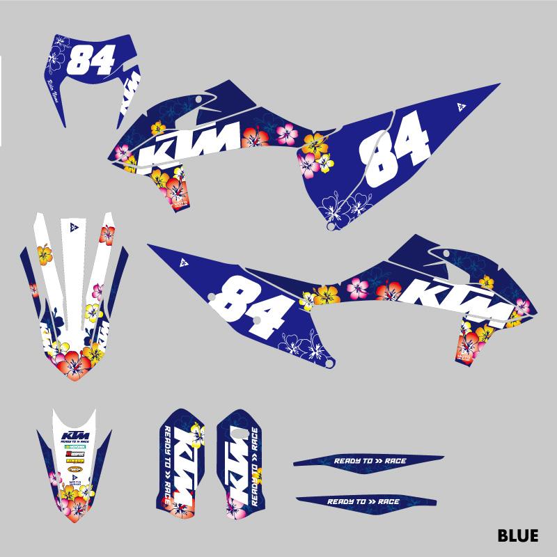 セミオーダー グラフィックデカール フルキット KTM EXC'20-'23 SX'19