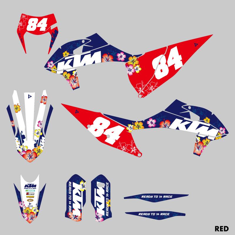 もる　２点オーダー セミオーダー グラフィックデカール フルキット KTM EXC'20-'23 SX'19