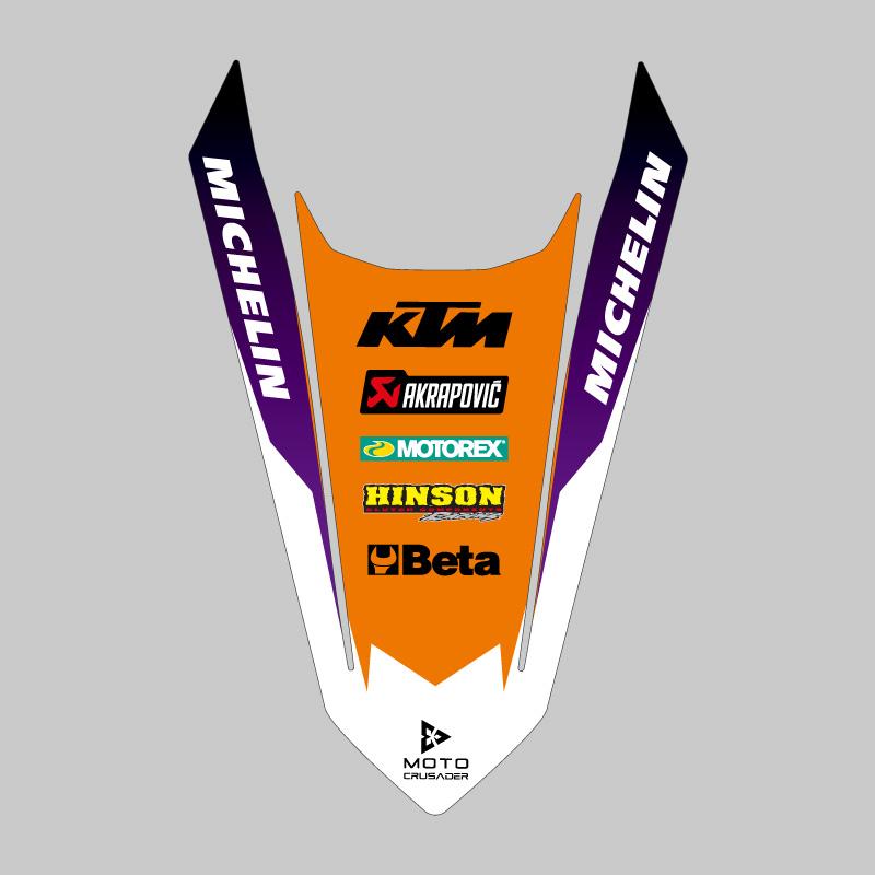 リアフェンダーデカール KTM EXC'24 SX'23-'24 : Moto Crusader - 通販