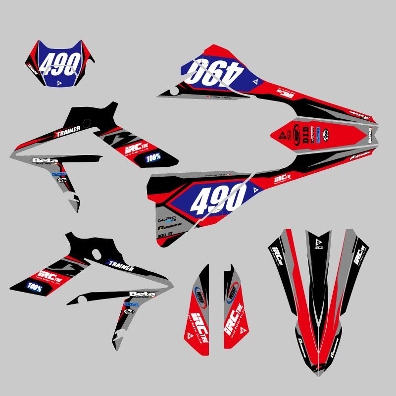 セミオーダー グラフィックデカール フルキット Beta X-trainer 2020