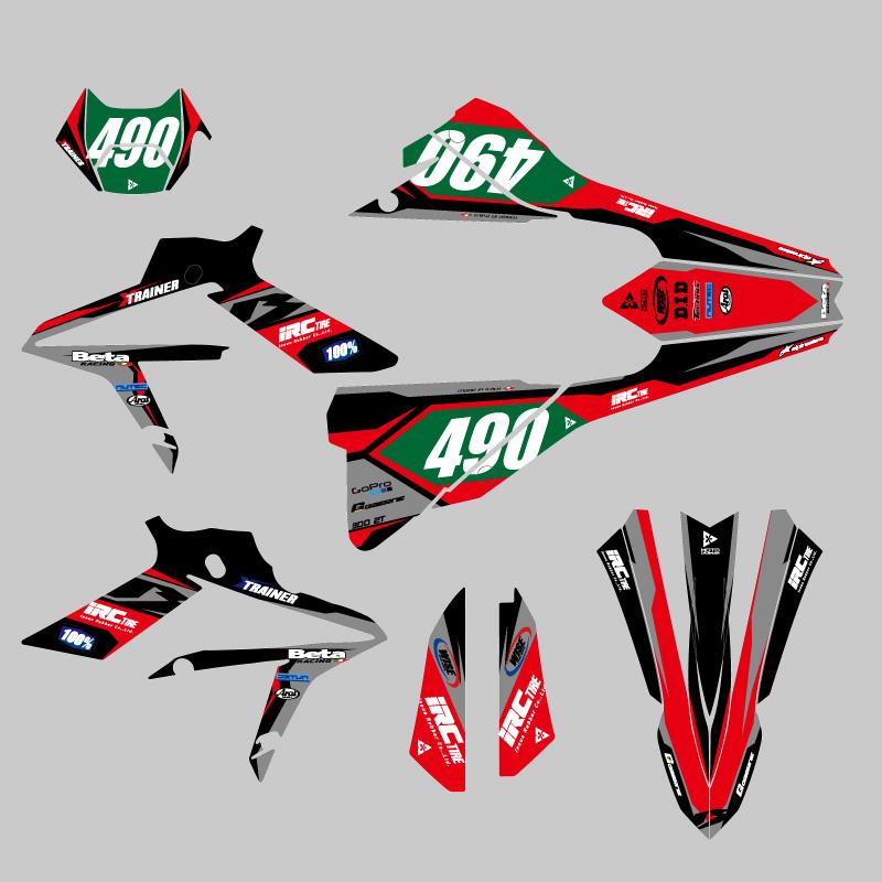 セミオーダー グラフィックデカール フルキット Beta X-trainer 2020