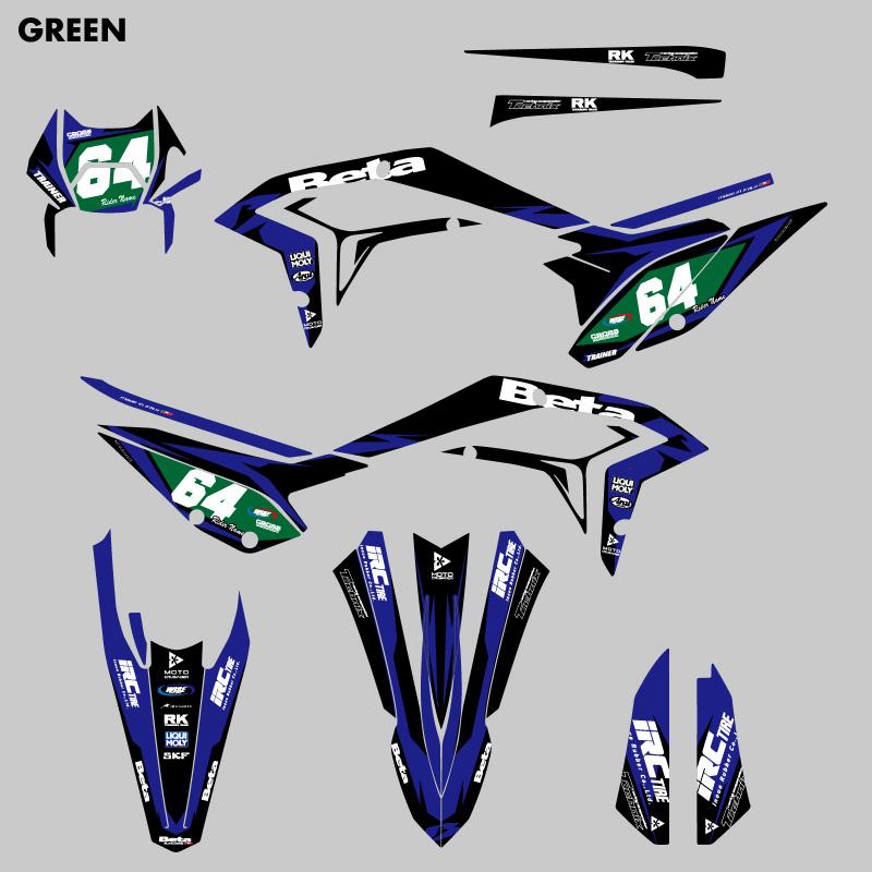 セミオーダー グラフィックデカール フルキット Beta X-trainer 2023